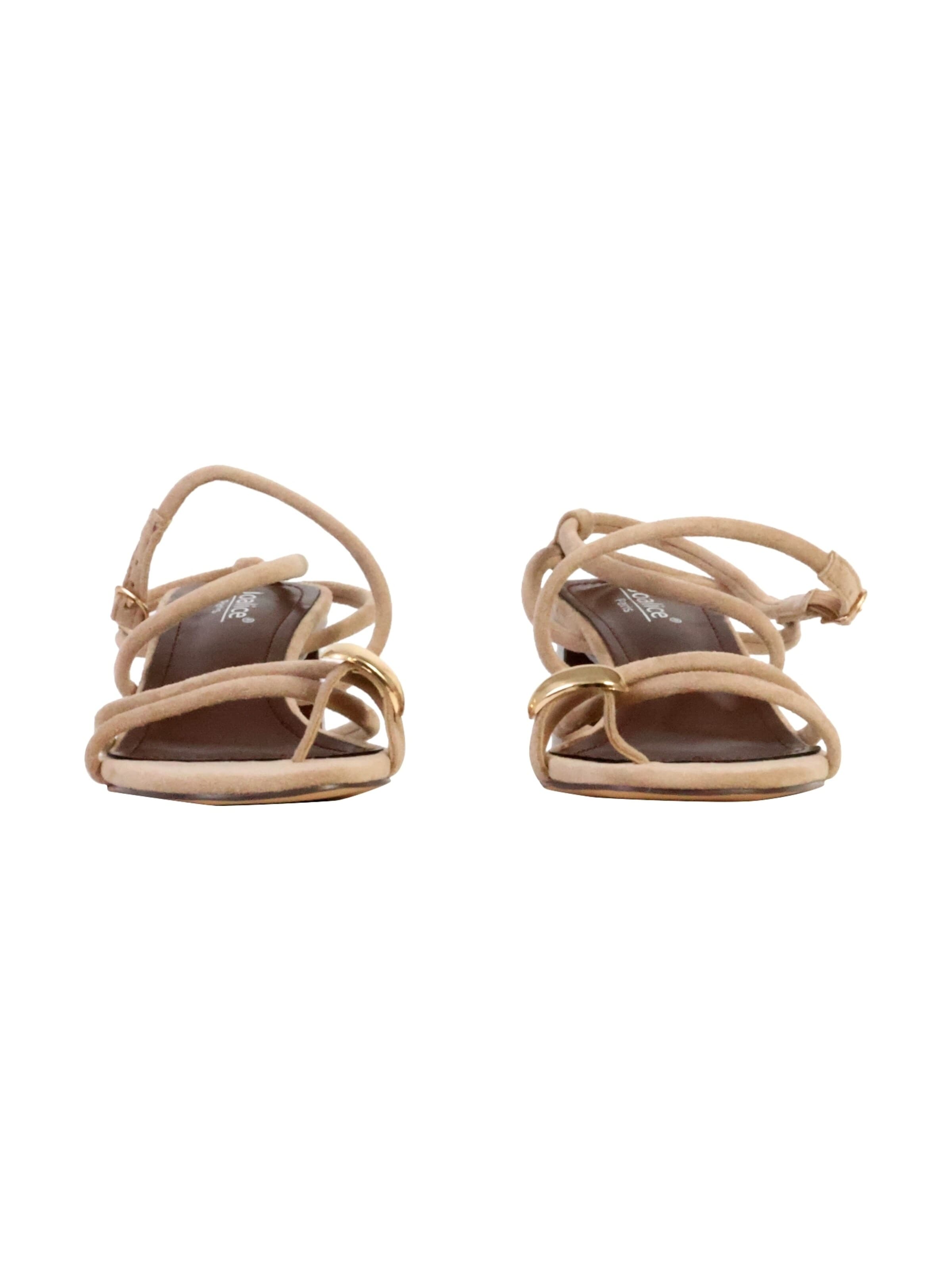 Super Mode Sandals in Beige