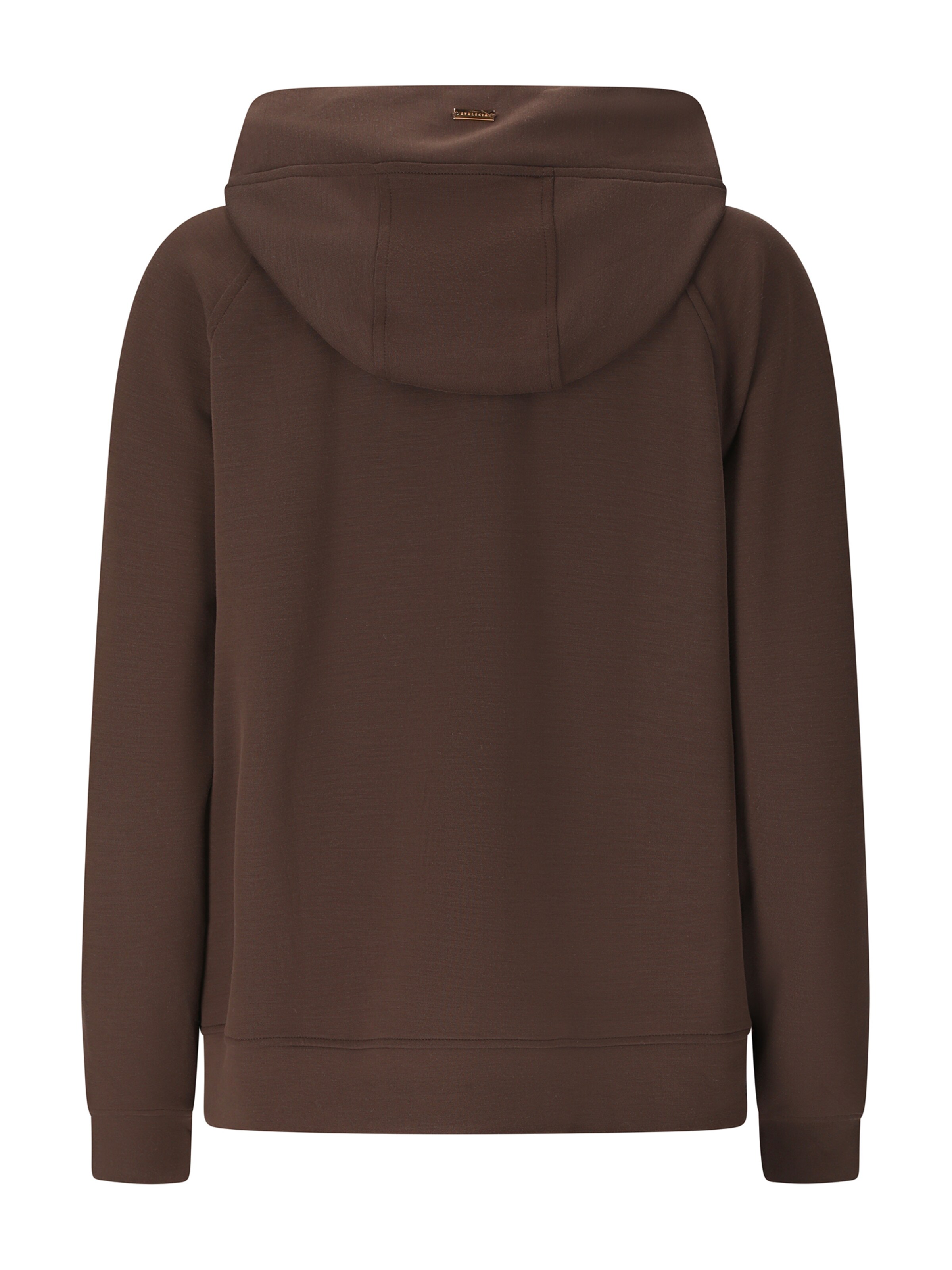 Athlecia - Sudadera con cremallera deportiva 'Jacey' en marrón