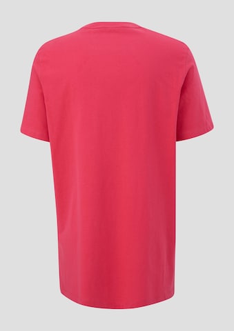T-Shirt s.Oliver Red Label Big & Tall en rouge : devant