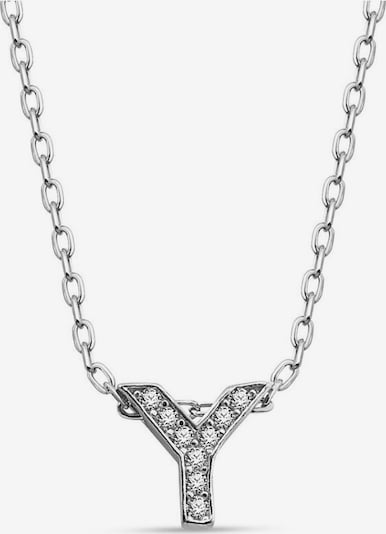 Dkeniz Ketting 'BUCHSTABENKETTE Y' in de kleur Zilver, Productweergave