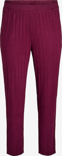 Pantaloni 'LUNA' Zizzi pe roșu burgundy, Vizualizare produs