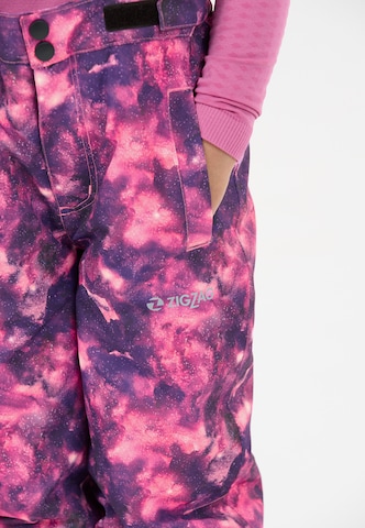 ZigZag Regular Sportbroek 'Soho' in Lila