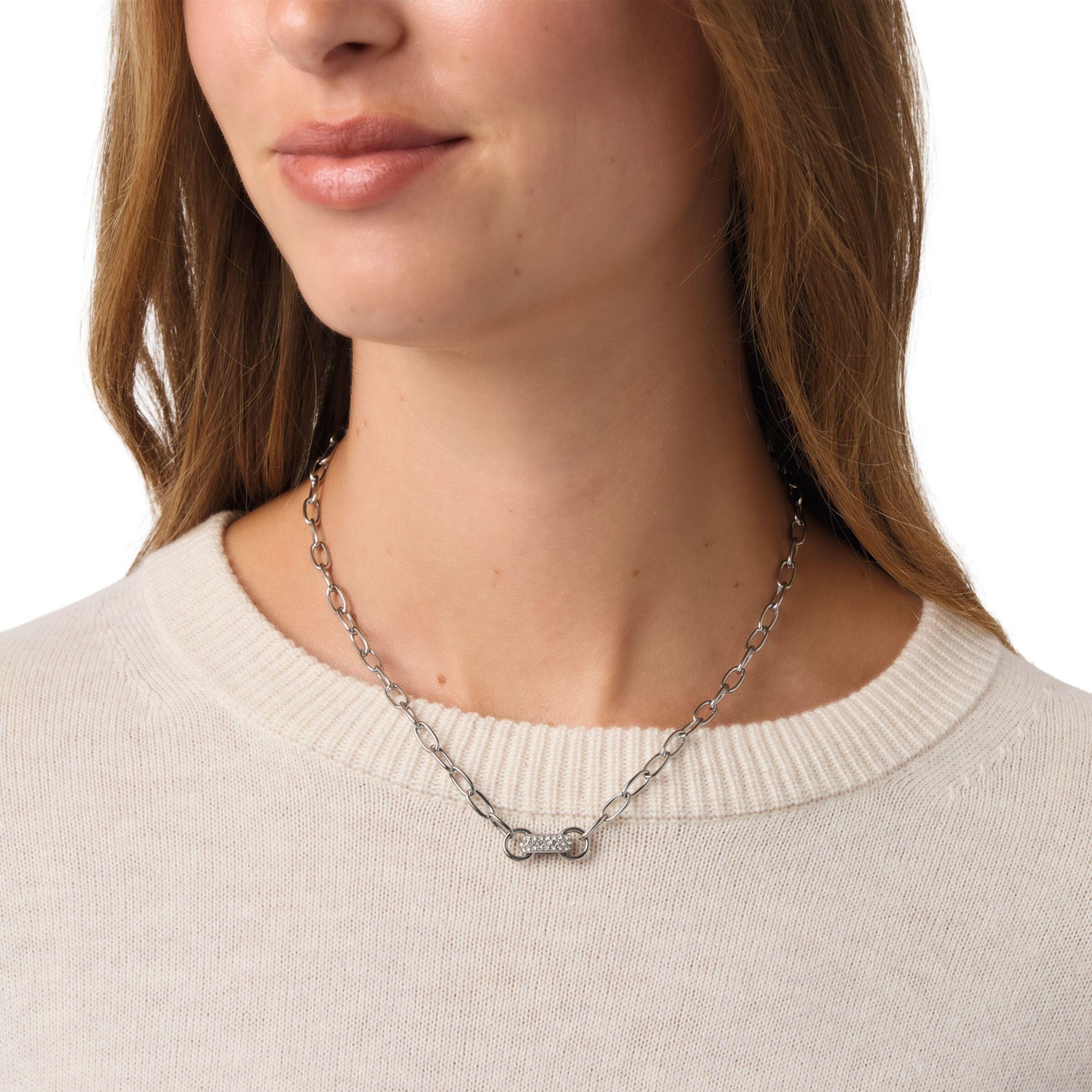 TOM TAILOR Necklace in Silver
