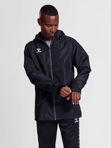 Veste de sport Hummel en noir : devant