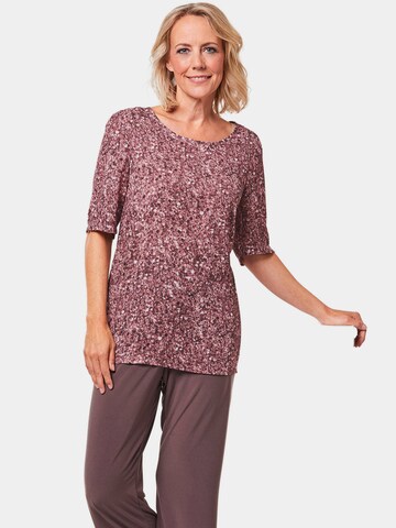 Goldner Blouse in Lila