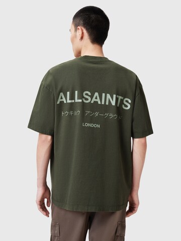 AllSaints Shirt 'Underground' in Green: front
