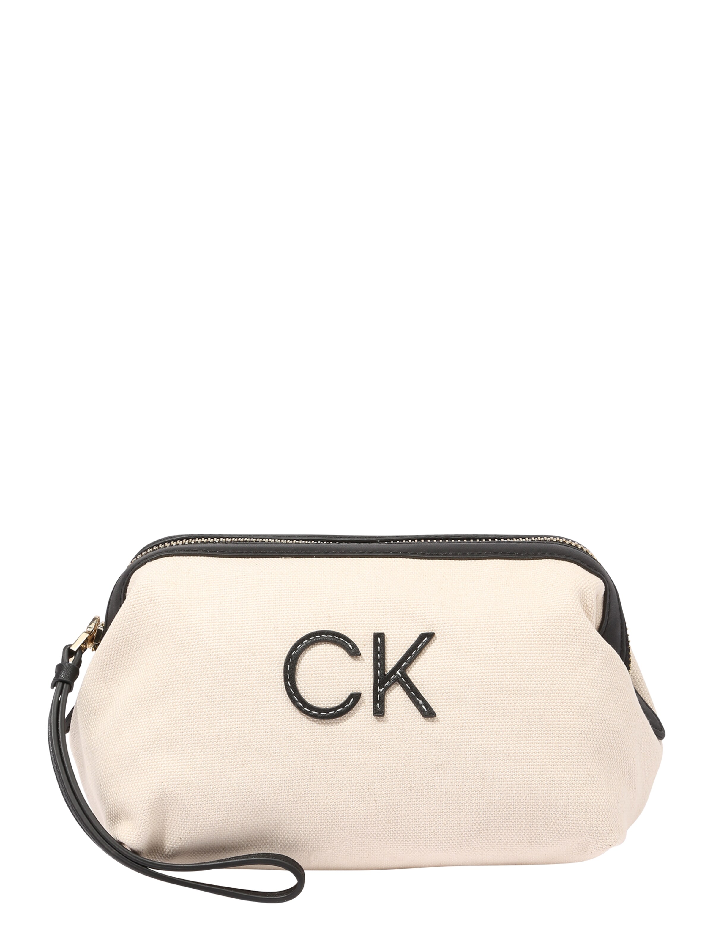 Frauen Taschen & Rucksäcke Calvin Klein Kulturtasche in Creme - KF20654