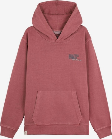 Scalpers Collegepaita 'Typeskull' värissä punainen: etupuoli