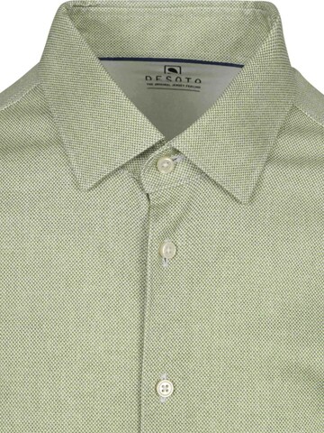 Coupe slim Chemise DESOTO en vert