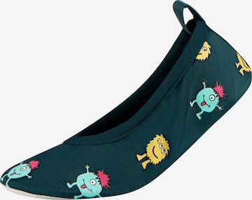 s.Oliver Slippers in Green: front