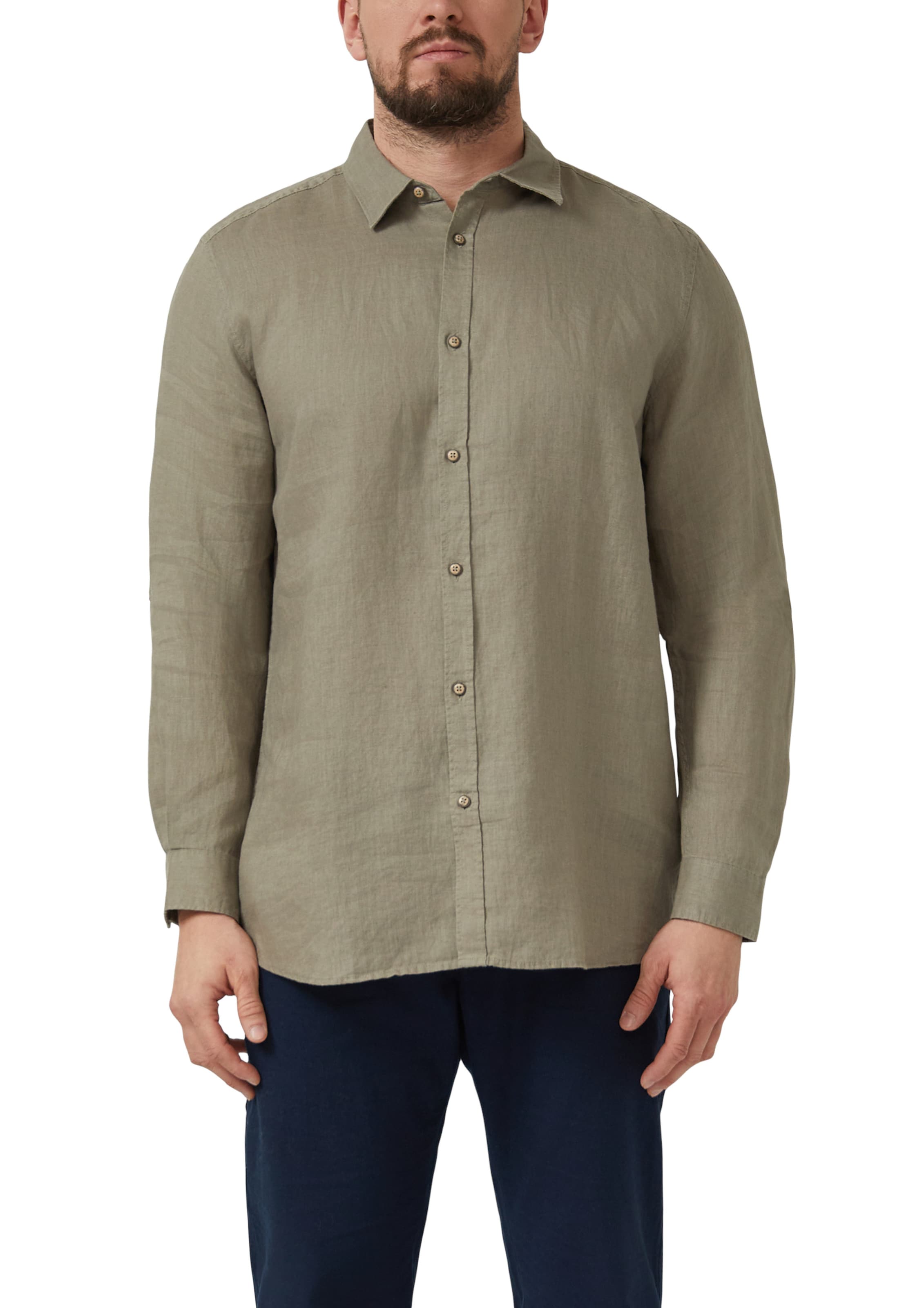 Coupe regular Chemise s.Oliver en vert