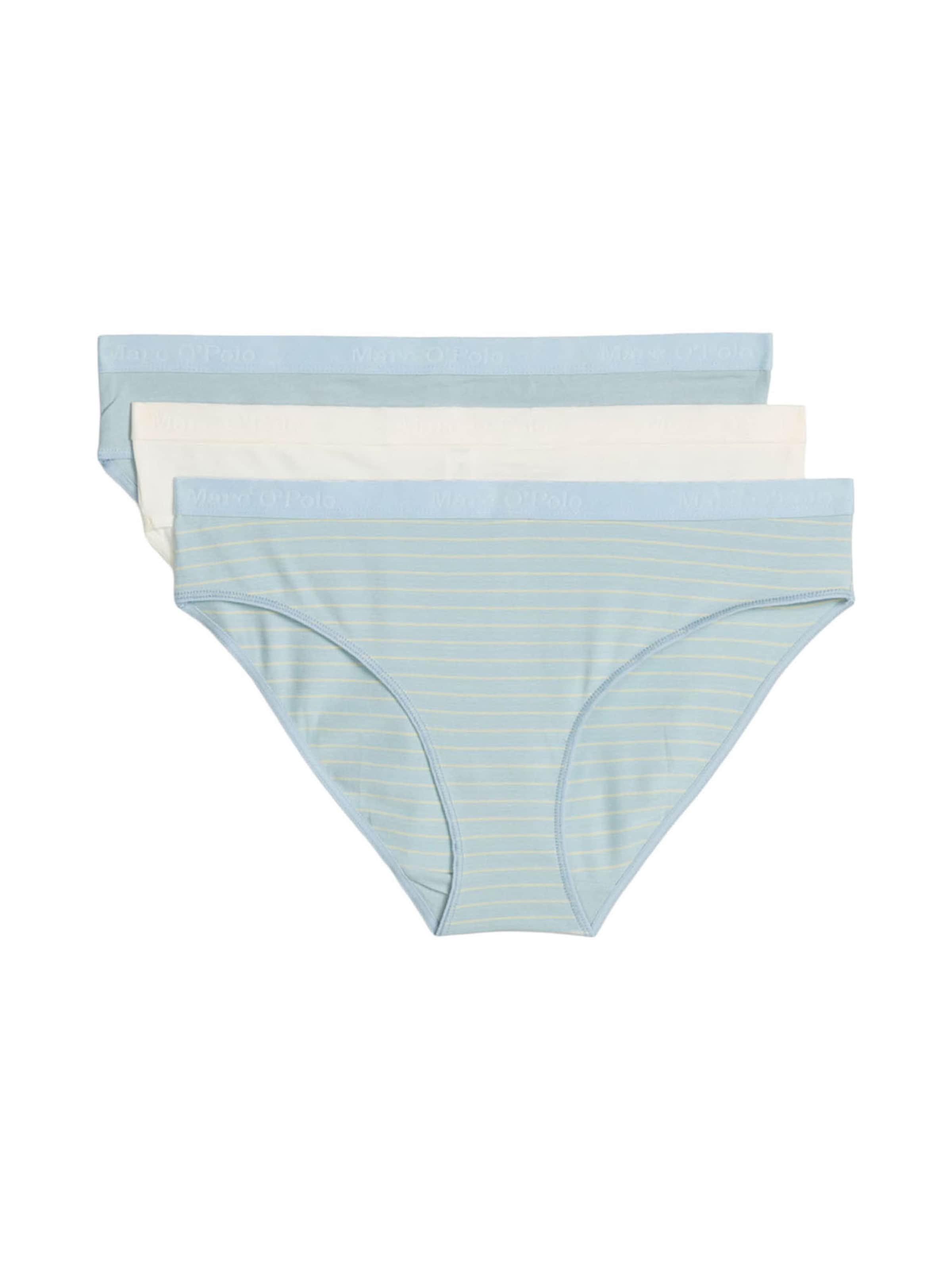 Marc O'Polo Slip ' Bio ' in Beige: voorkant