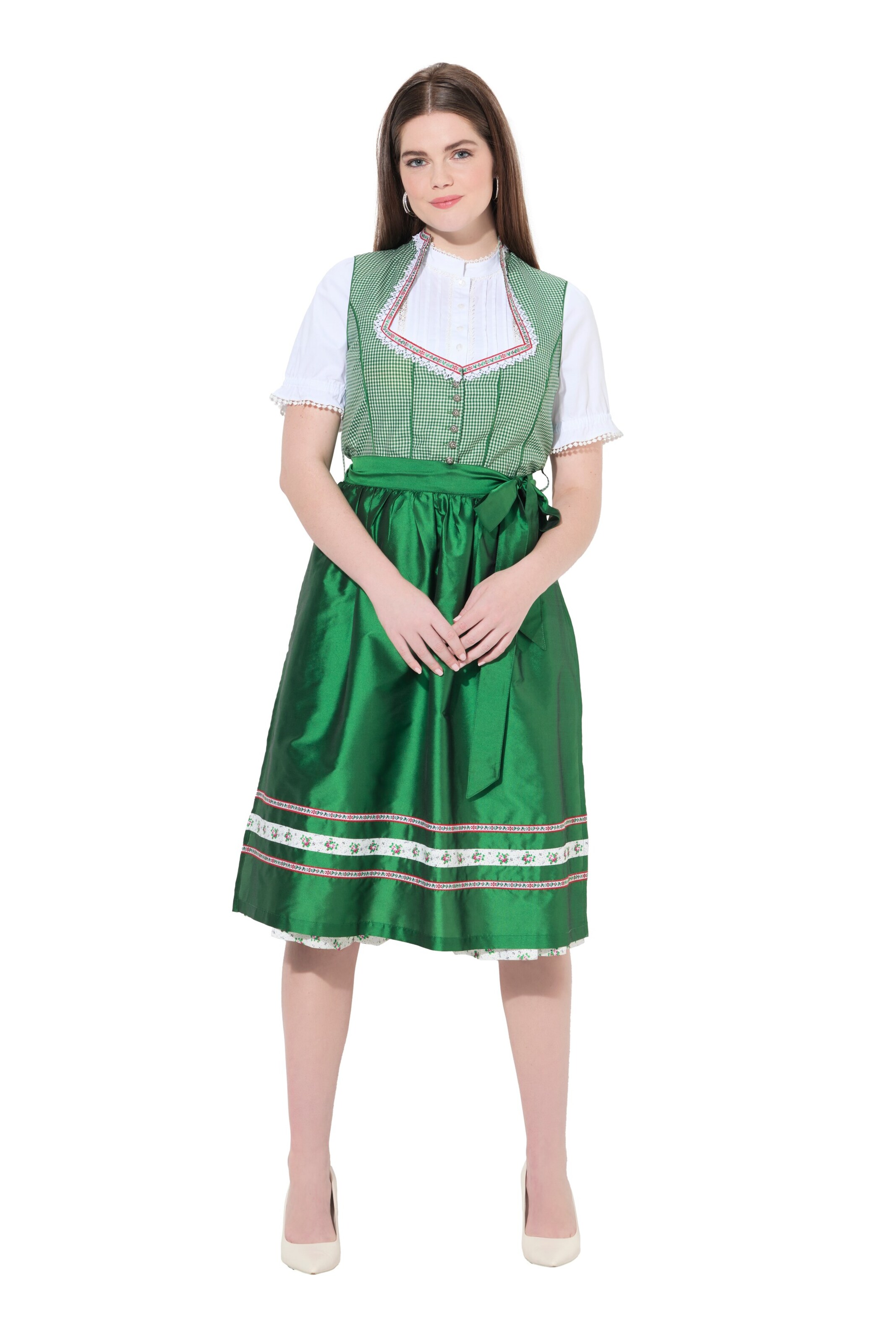 Ulla Popken Dirndl in Groen