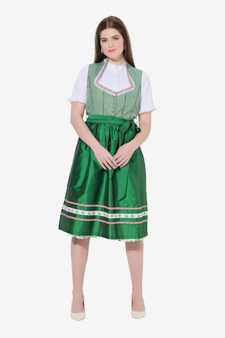 Ulla Popken Dirndl in Grün