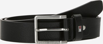 TOMMY HILFIGER Belt 'Oliver' in Black: front