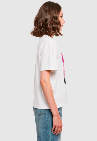 Maglietta 'David Bowie' di Merchcode in bianco