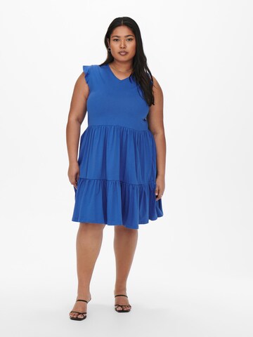 ONLY Carmakoma Dress 'April' in Blue