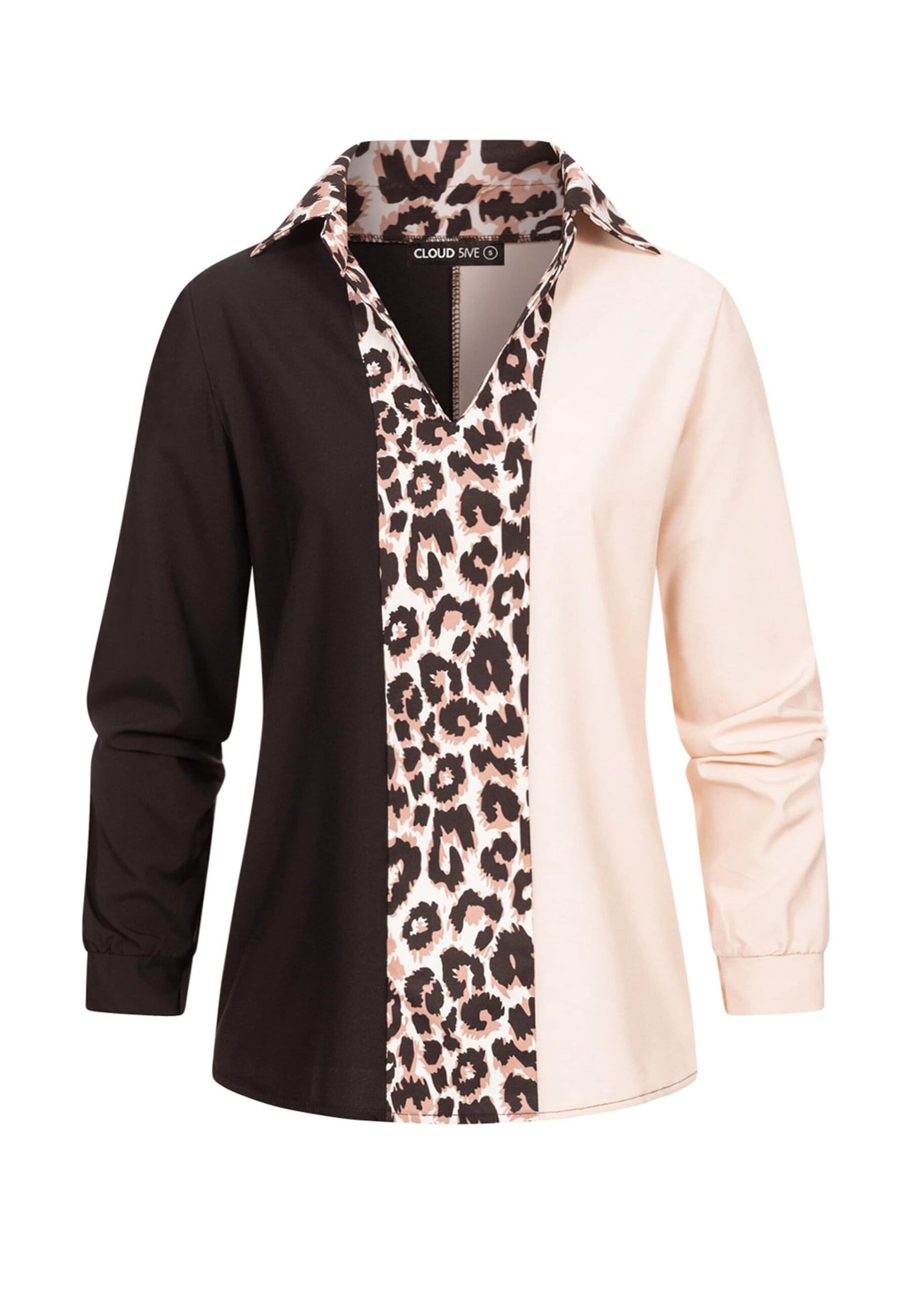 Cloud5ive Bluse in Mischfarben: Vorderseite