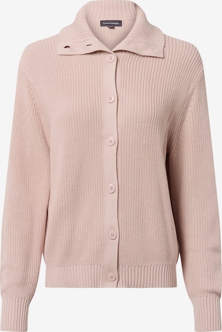 Cardigan Franco Callegari en rose : devant