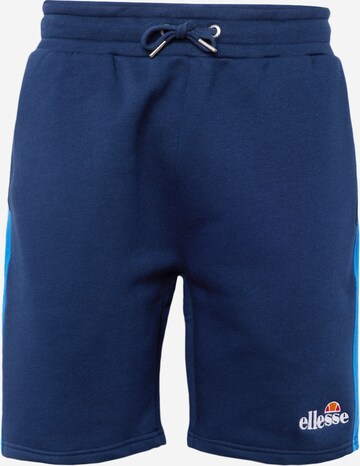 Regular Pantaloni 'Peris' de la ELLESSE pe albastru: față