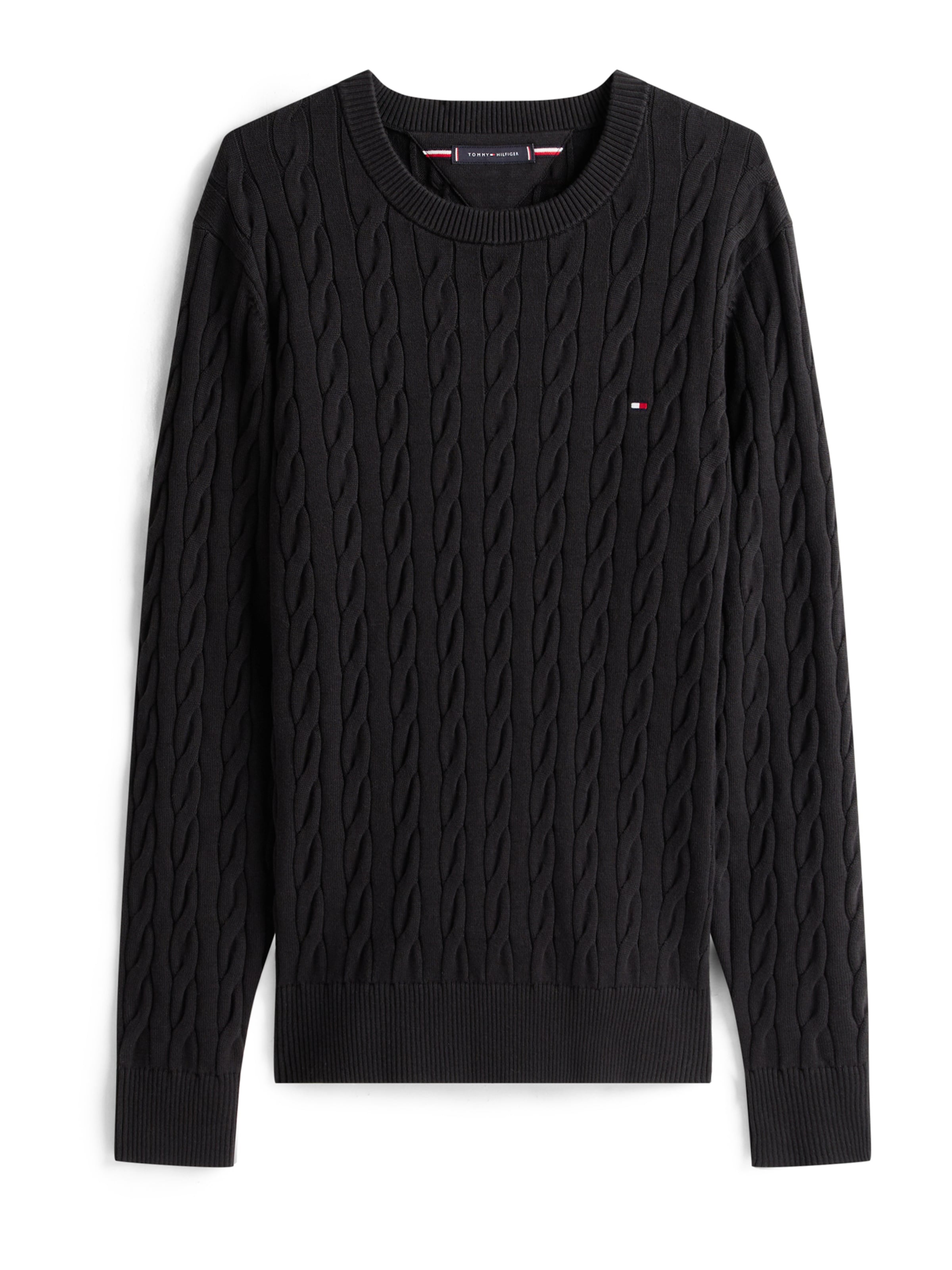 Pullover 'CLASSIC' di TOMMY HILFIGER in nero: frontale