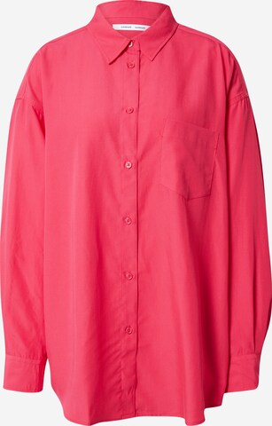 Samsøe Samsøe Bluse 'LUA' i pink: forside