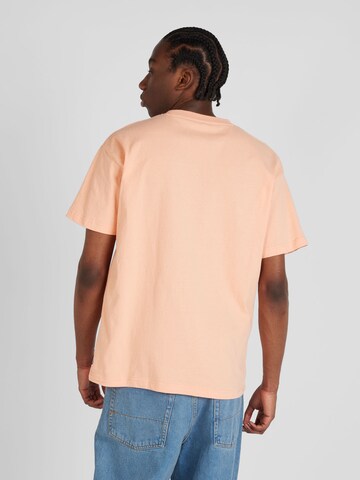 Volcom Тениска 'ARTHUR LONGO' в оранжево