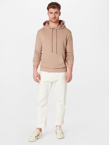 ABOUT YOU Hoodie 'Jakob' in Beige