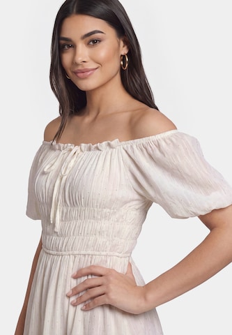 faina - Vestido en beige