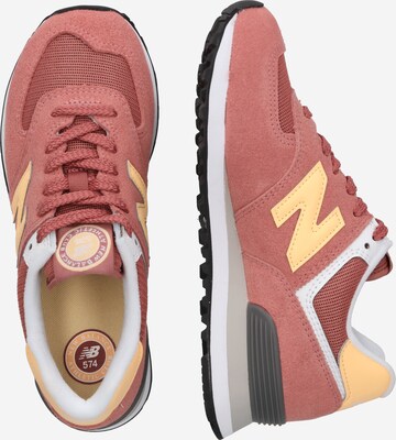 new balance Низкие кроссовки '574' в Красный