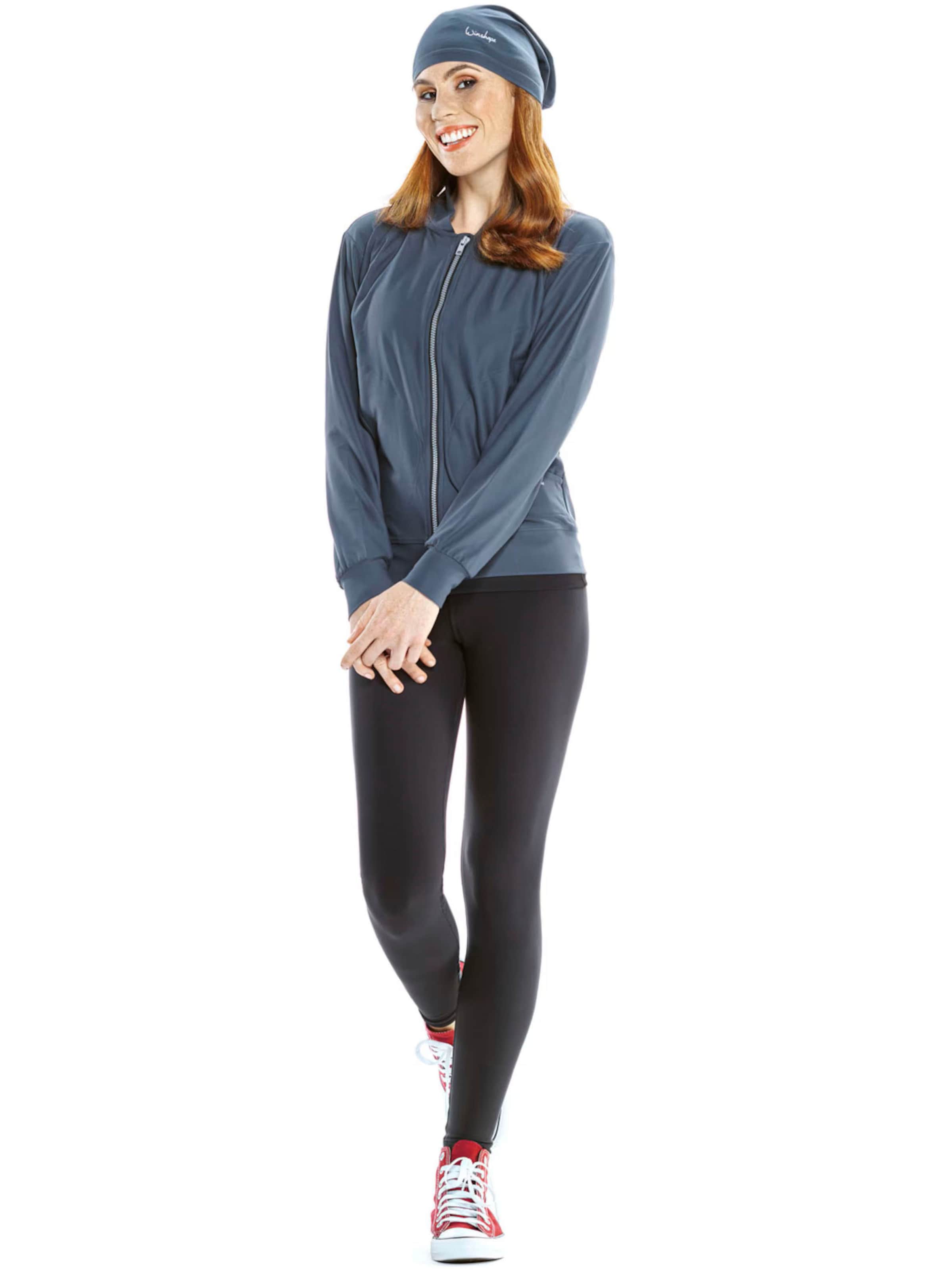 Winshape Αθλητικό μπουφάν 'J007C' σε γκρι