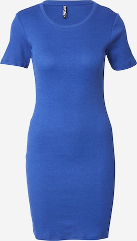 PIECES Φόρεμα 'Ovena' σε μπλε: μπροστά
