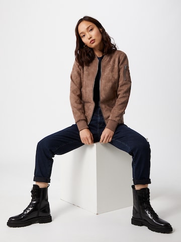 Urban Classics Between-season jacket in Brown