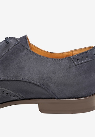 Henry Stevens Lace-Up Shoes 'Wallace FBD' in Blue