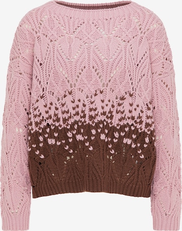 (nude) Sweater in Pink: front