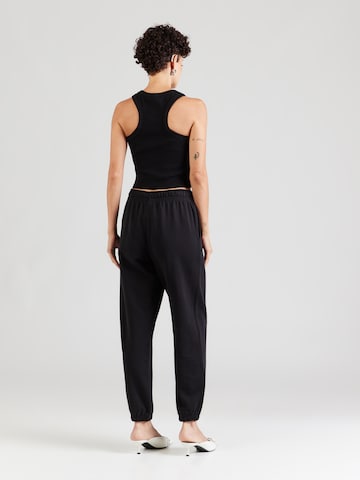 Calvin Klein Tapered Broek in Zwart