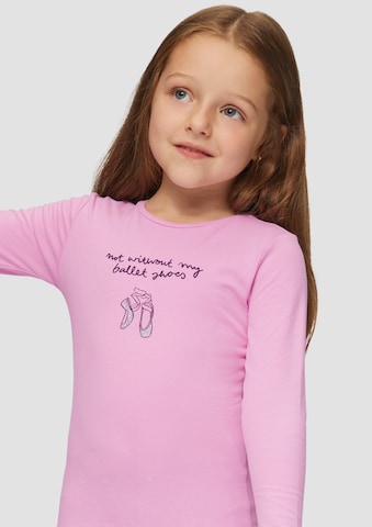 T-Shirt s.Oliver en rose