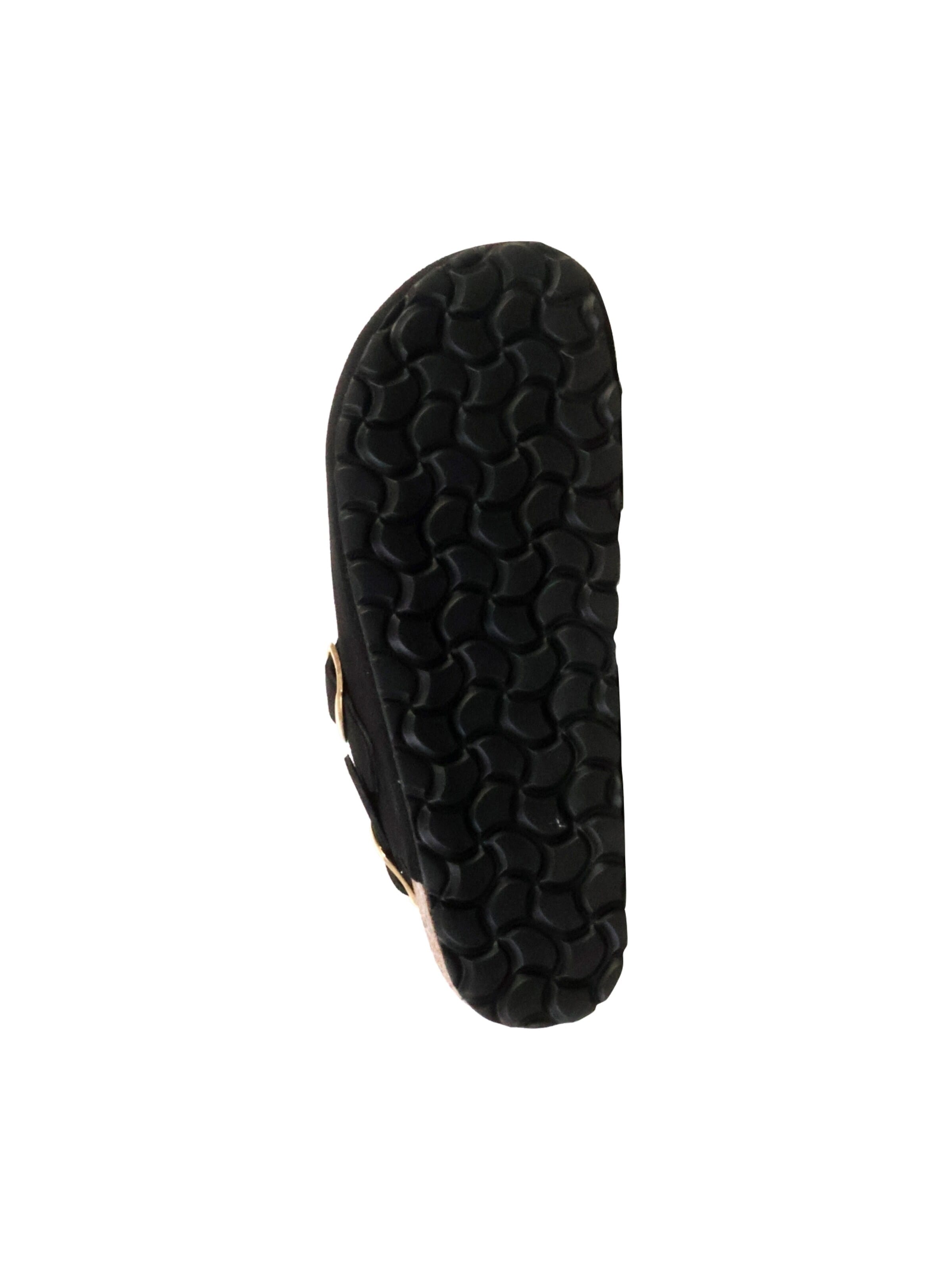The Divine Factory Mule 'Leder-Pantoletten Boreal BS' in Black
