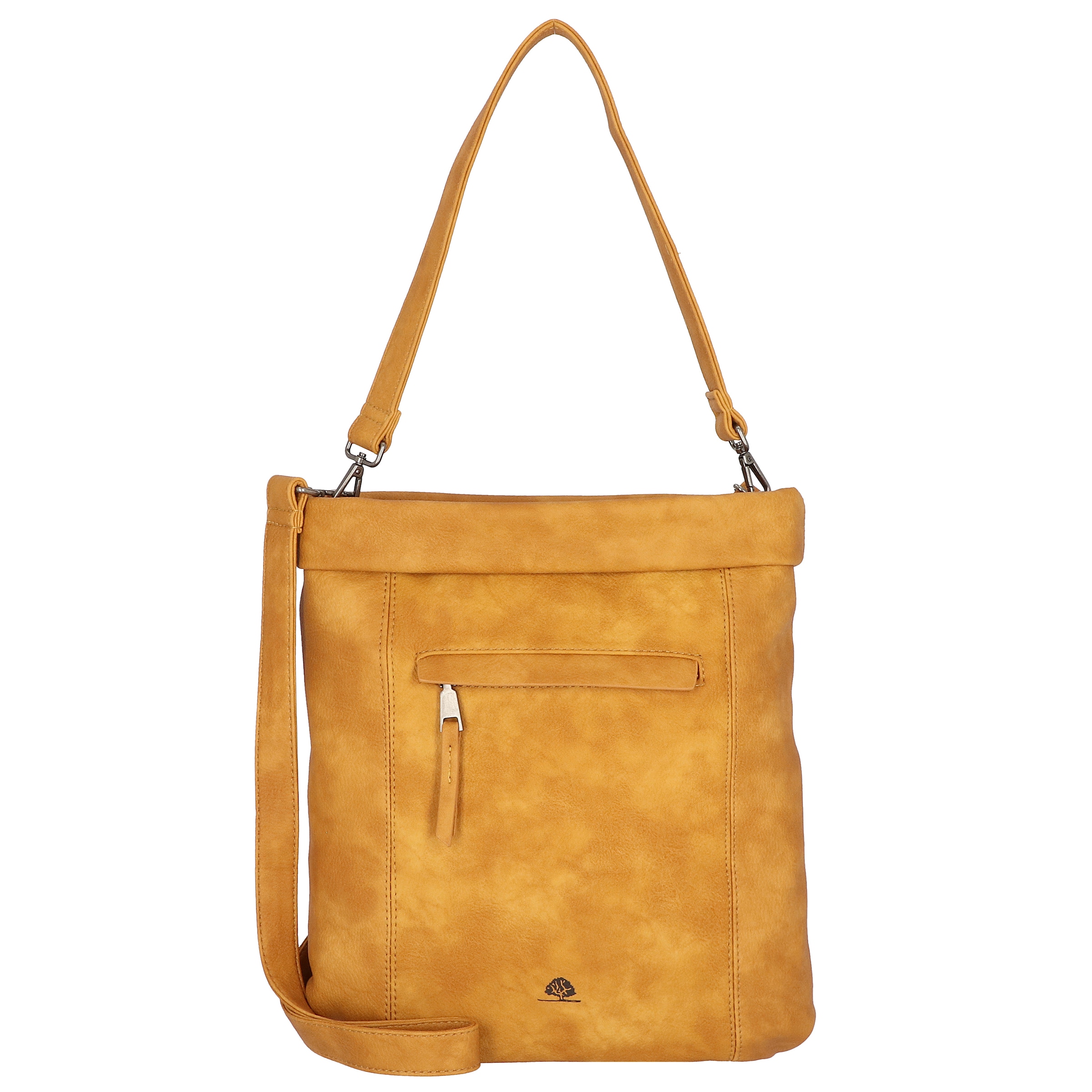 Borsa a spalla di GREENBURRY in giallo: frontale