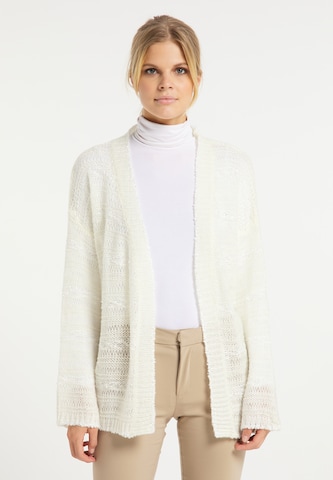 Cardigan usha WHITE LABEL en blanc : devant