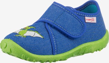SUPERFIT Hausschuh 'Spotty' in Blau: Vorderseite
