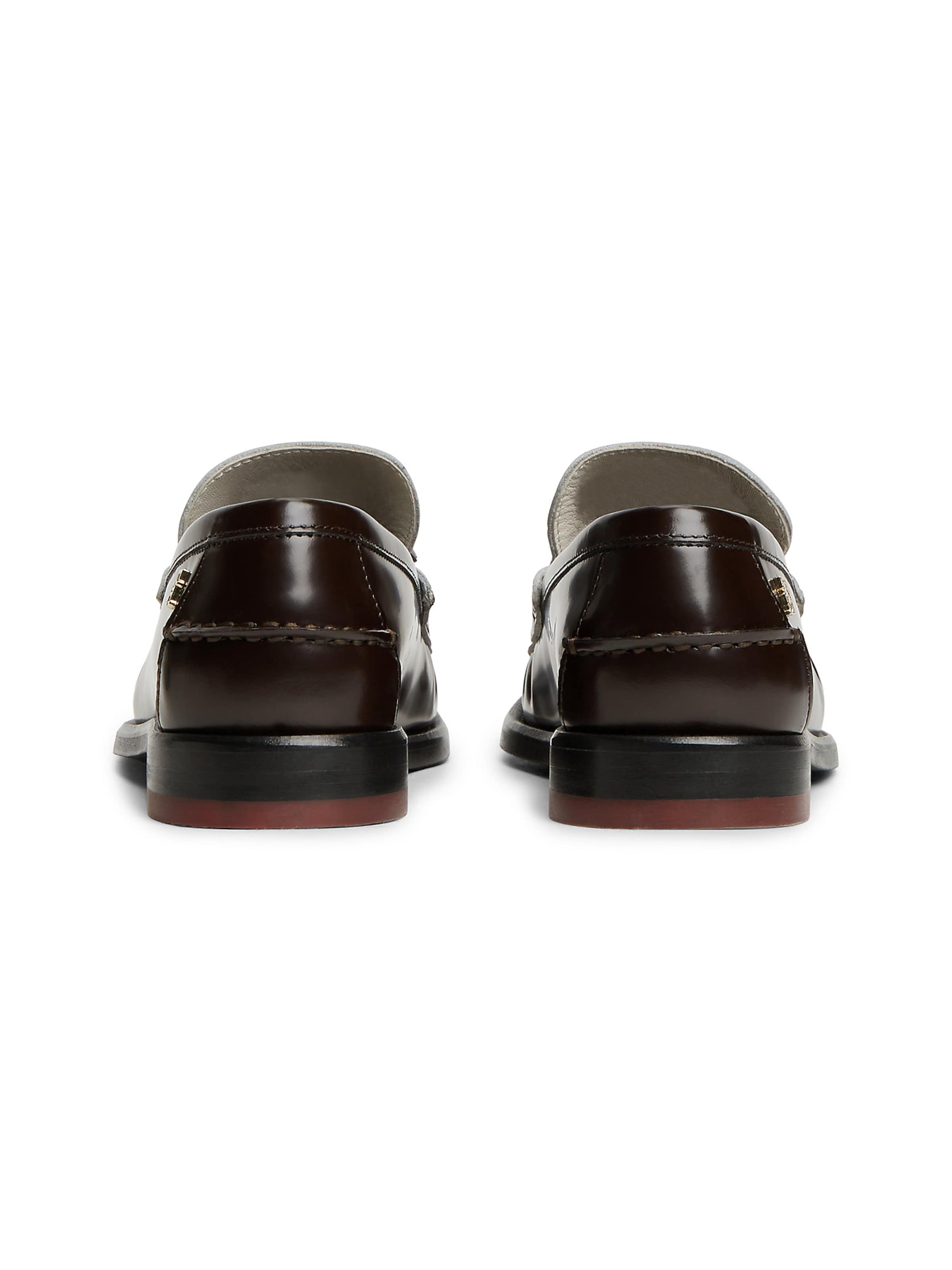 TOMMY HILFIGER Slip-ons 'New York' in Brown