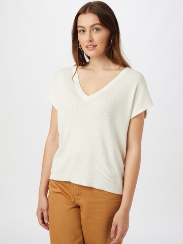 VILA Sweater 'WENDIS' in White: front