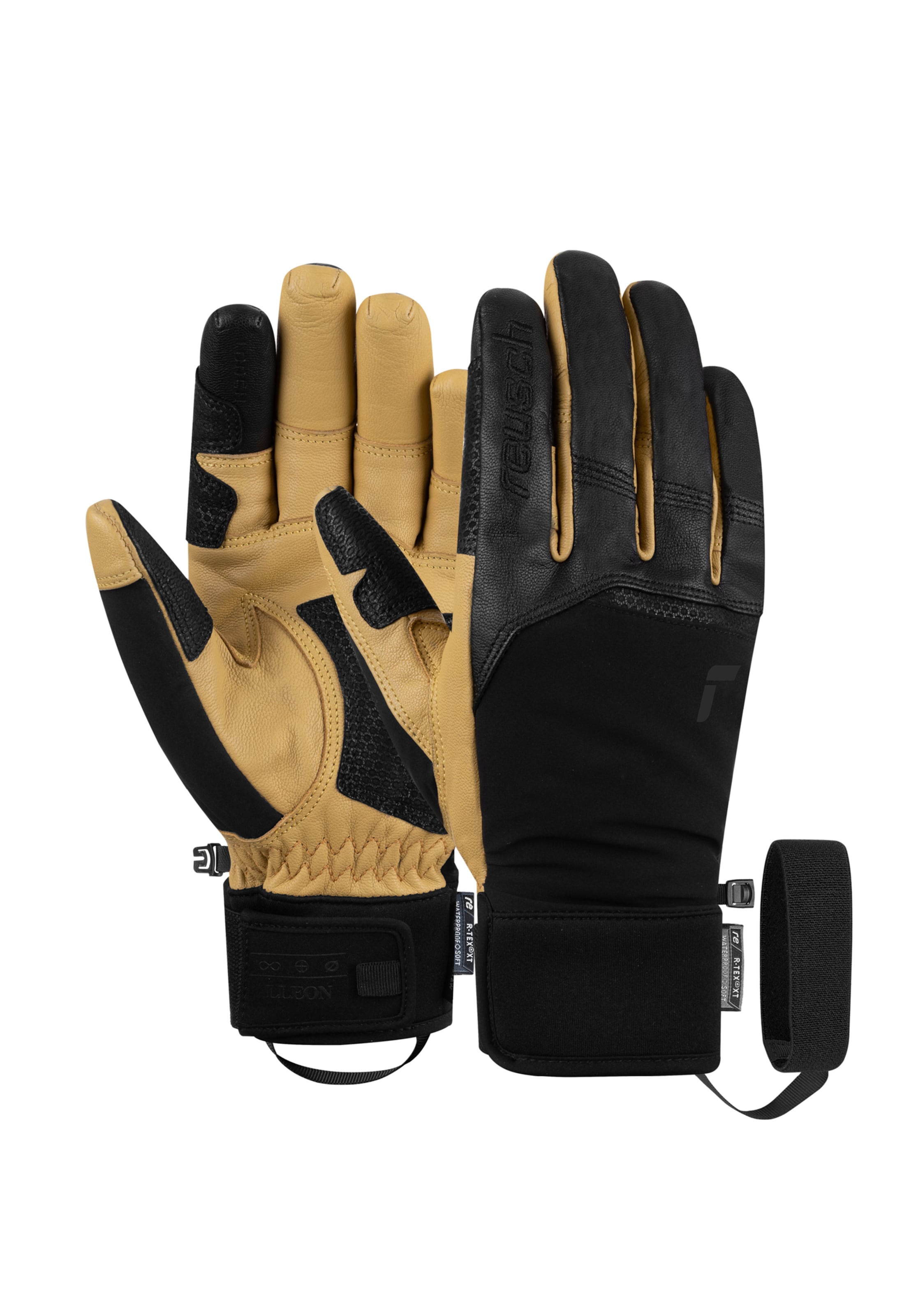 REUSCH Sports gloves in Black: front