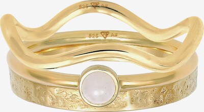 ELLI PREMIUM Zestaw biżuterii w kolorze złoty / różowy pudrowym, Podgląd produktu