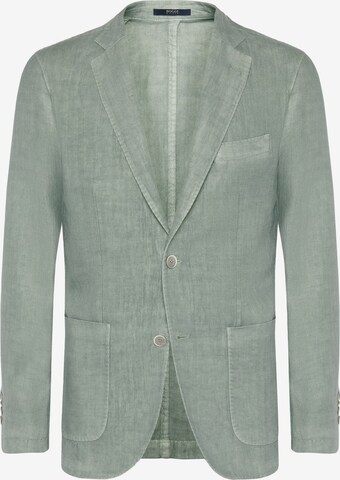 Boggi Milano Regular fit Suit Jacket in Green: front