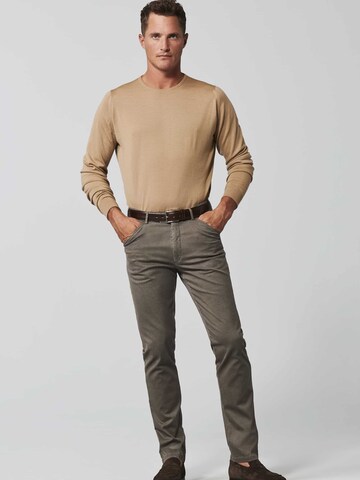 MEYER Regular Chino Pants 'Chicago' in Brown