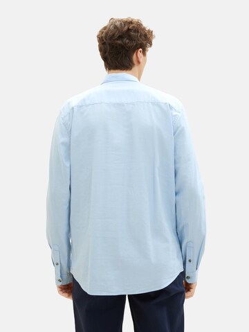 TOM TAILOR DENIM - Ajuste regular Camisa en azul