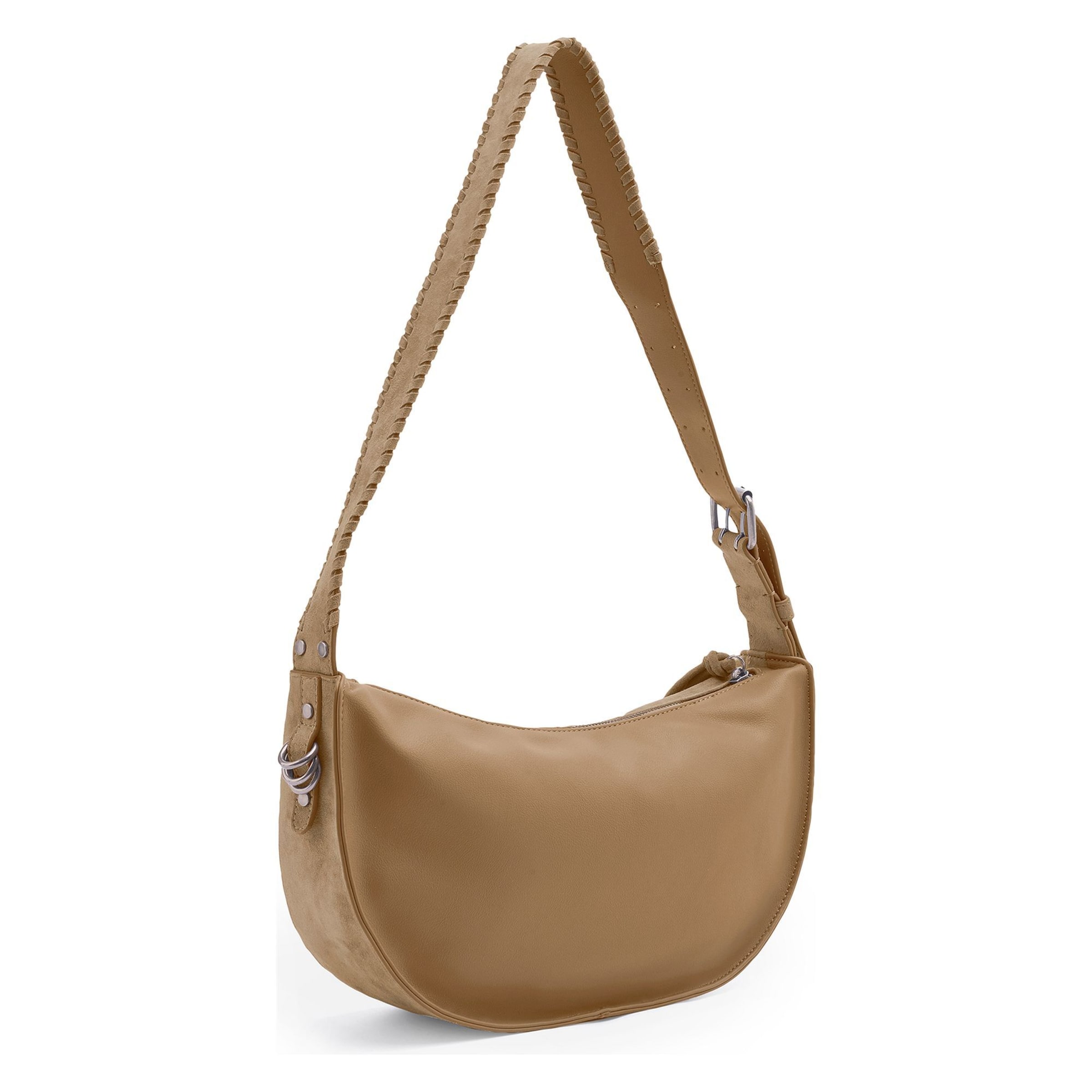 FREDsBRUDER Schoudertas 'Whipstitch' in Beige