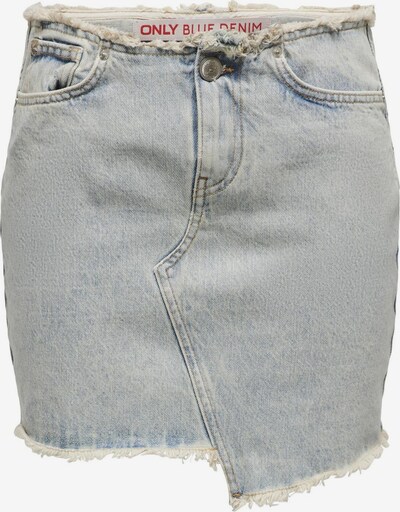 ONLY Rok 'KHLOE' in de kleur Blauw denim, Productweergave